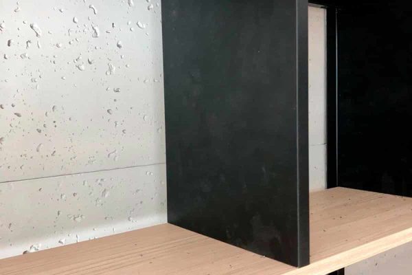 Panel imitación cemento Hormigón en oficinas