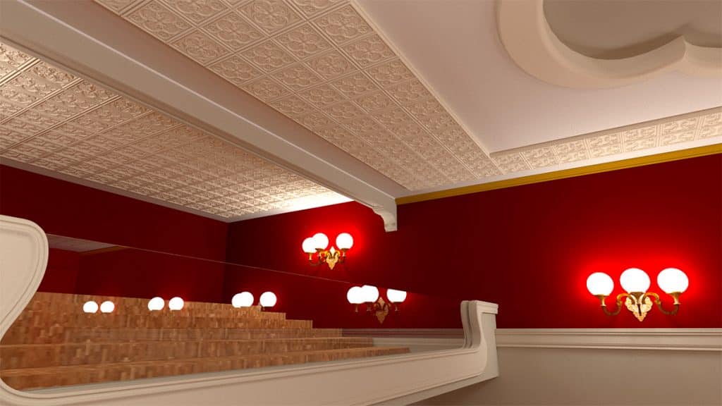 Teatro Paneles decorativos Vintage.- Paneles Decorativos Panel Piedra