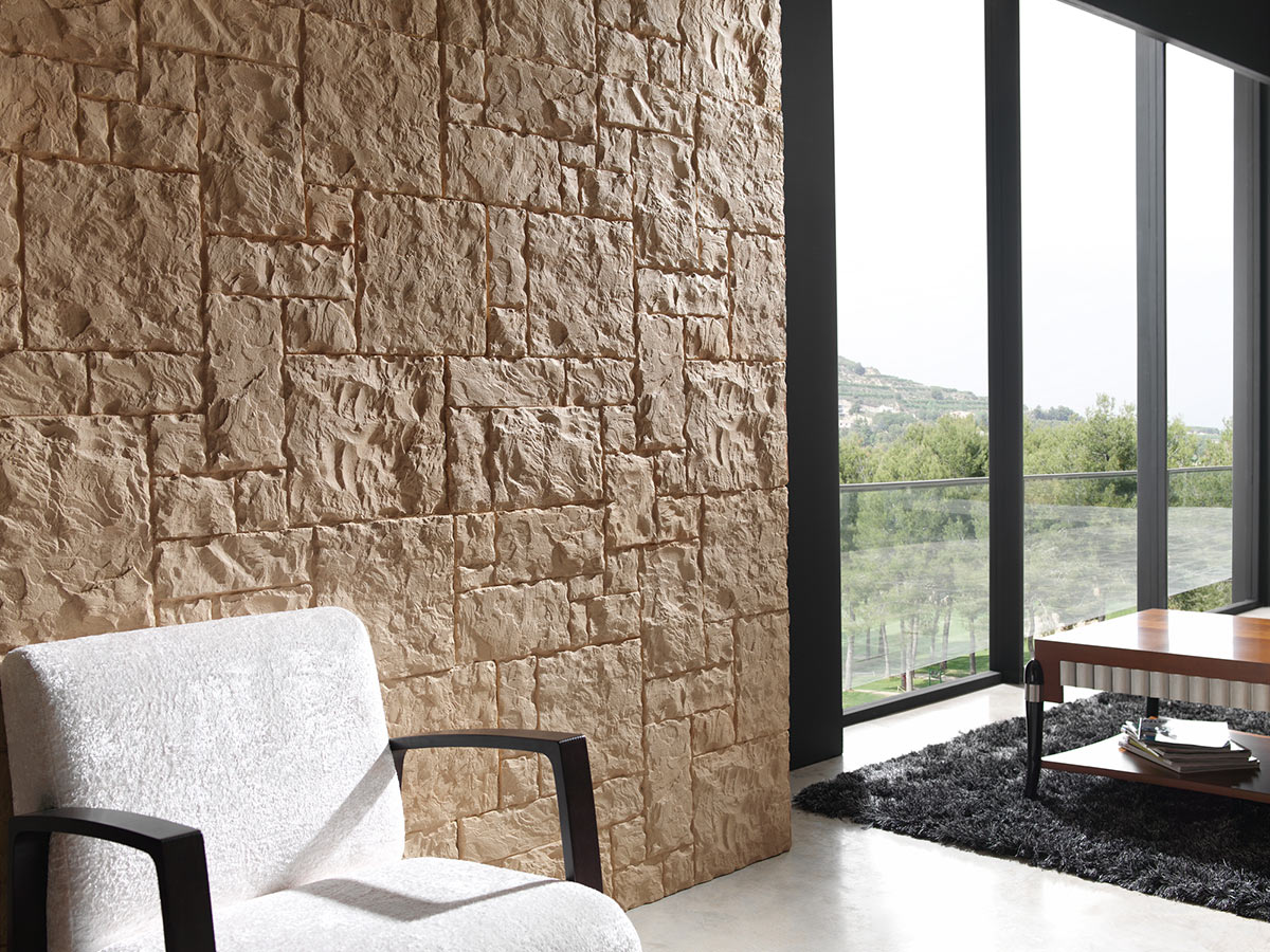 Decorative stone panel Mampostería Regular from the Classic collection