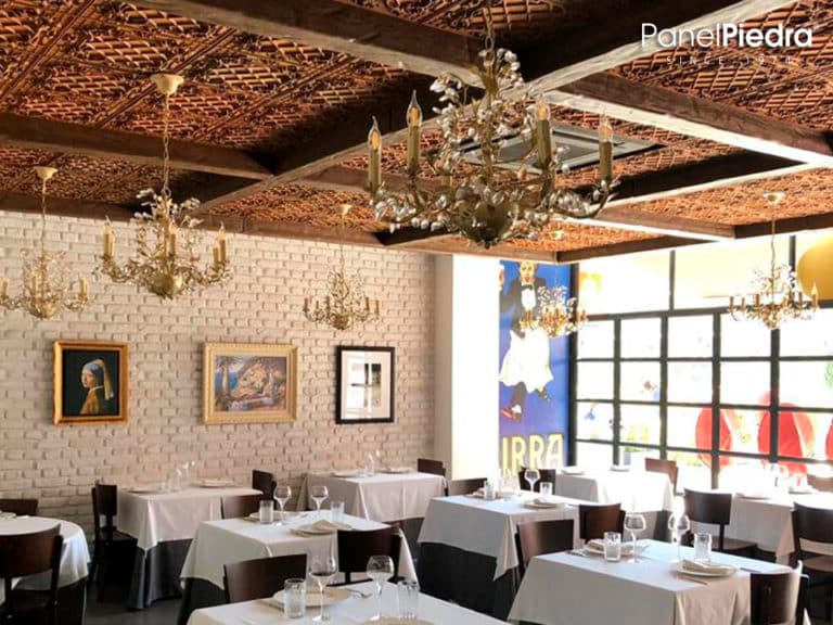 Paredes de ladrillo visto en cocinas modernas