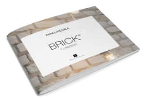 Portada del catálogo técnico de la colección Brick