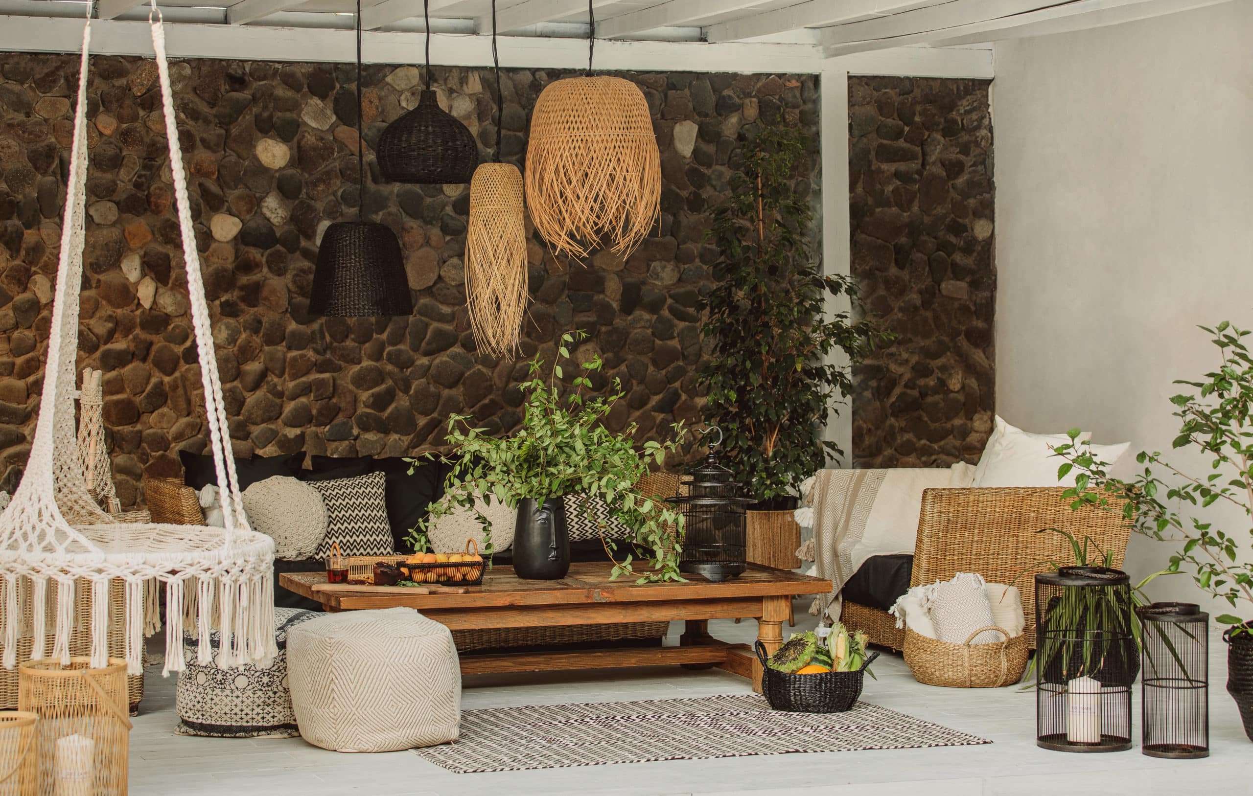 Ideas para la decoración de porches