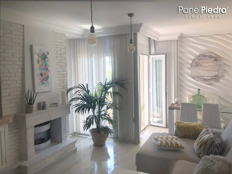 Paneles Decorativos 3d en una Vivienda