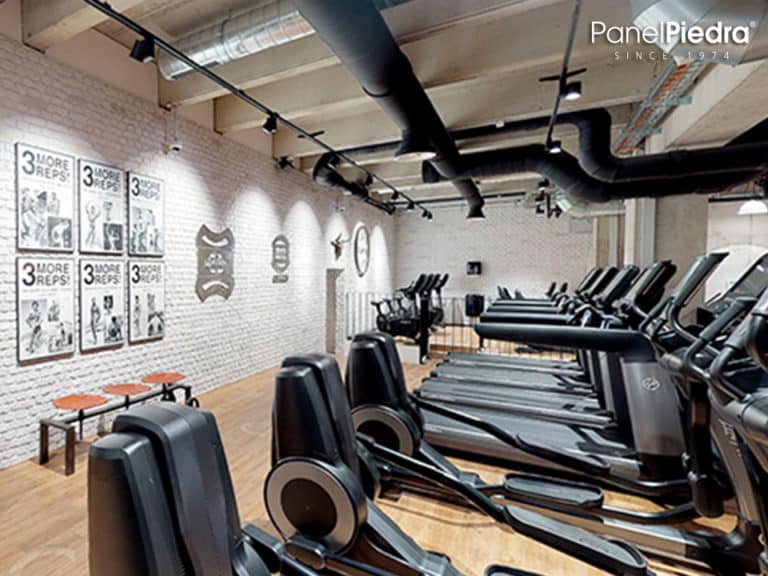 Decorar un Gimnasio con Paneles Ladrillo