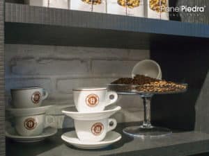 Ladrillo Rústico blanco en una panadería