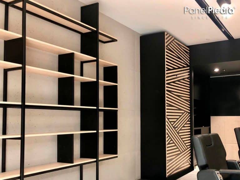 Una Vivienda con Paneles imitación Cemento