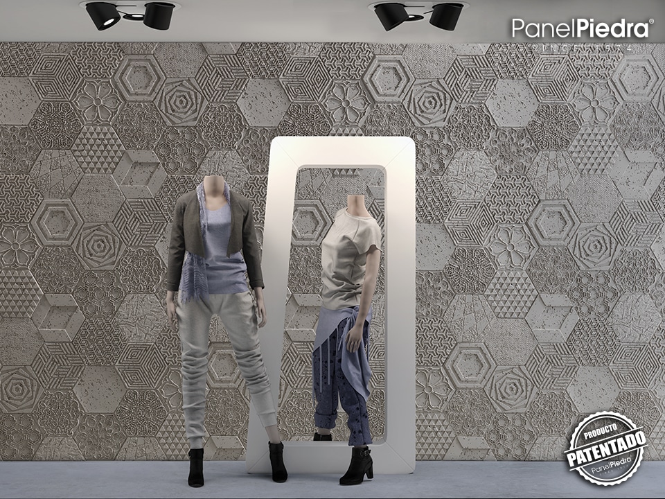 Modelo Cemento Hexagonal