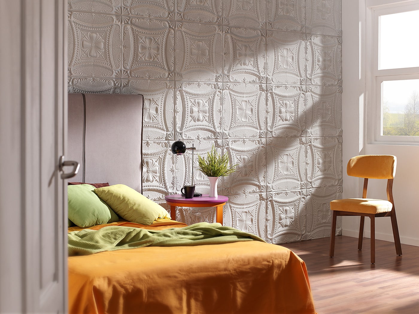 REVESTIMIENTO DE PARED IMITACIÓN A VINTAGE.