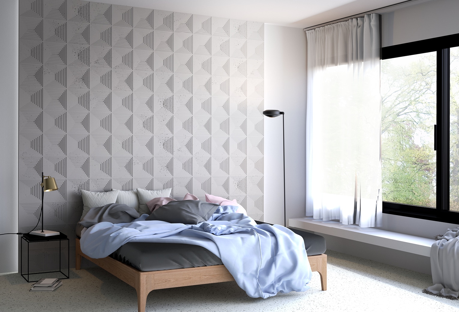 Panel-decorativo-de-pared-dormitorio-rinn-imitación-cemento