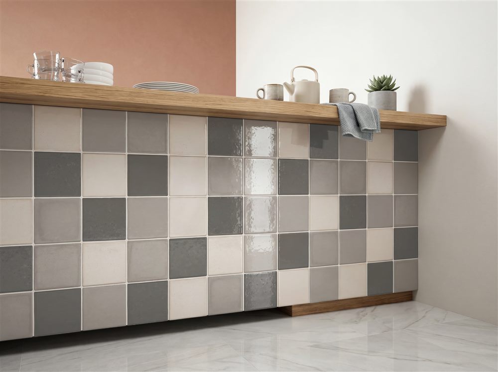 Azulejo Ceramic Cuadrado 20x20 en ambiente