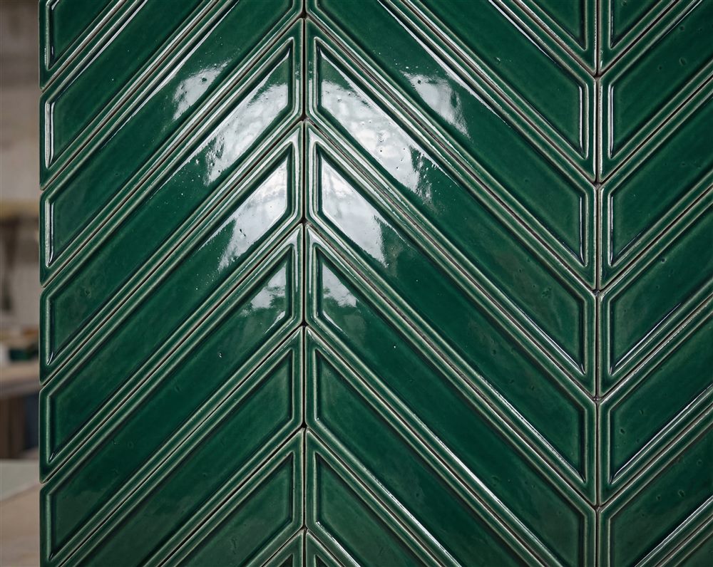Detalle del azulejo Ceramic Gann