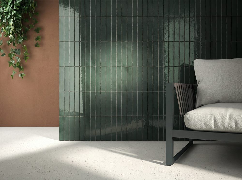 Azulejo Ceramic Line 20x3 en ambiente