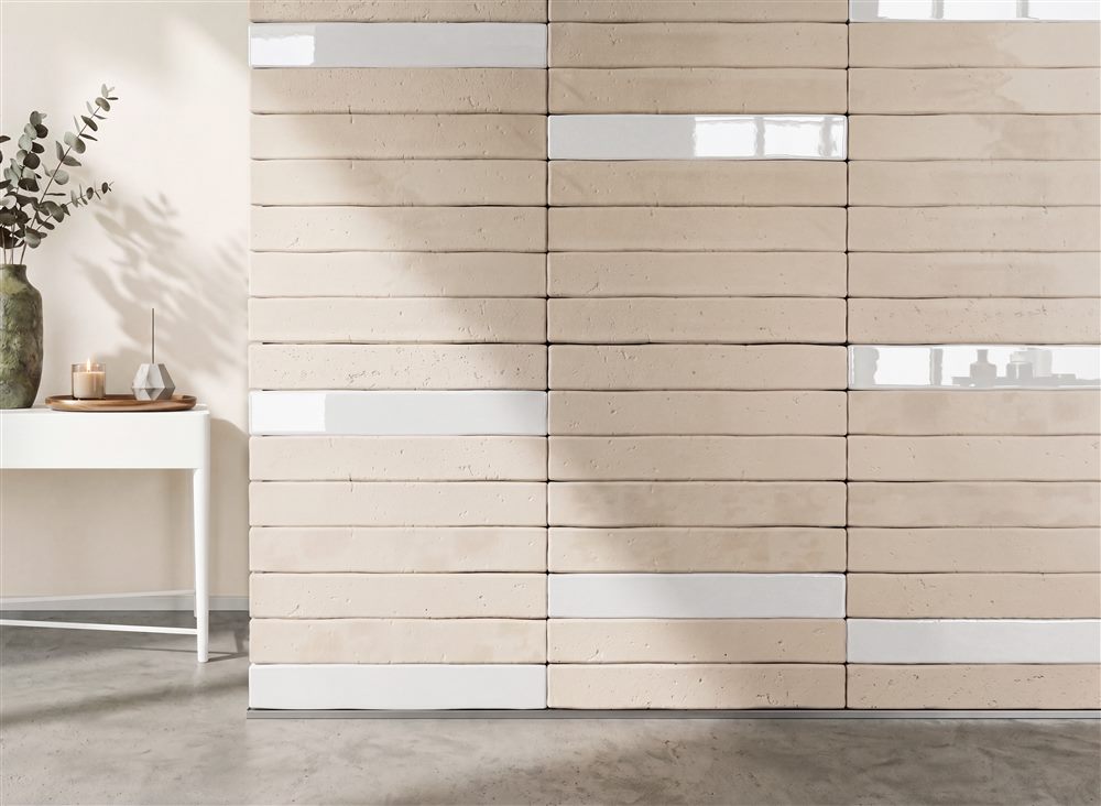 Azulejo Ceramic Line 40x10 en ambiente