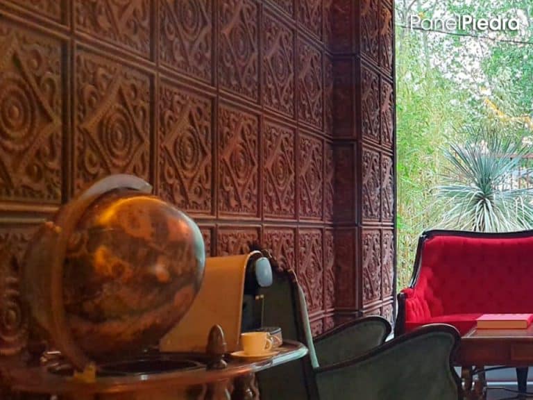 Salón de Belleza con paneles decorativos