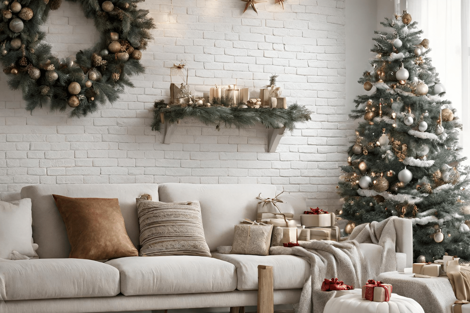 Ideas y consejos para decorar el salón en Navidad