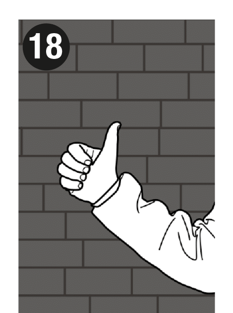 Step 18 of the installation: Once every step is done, the result is a perfect finish.